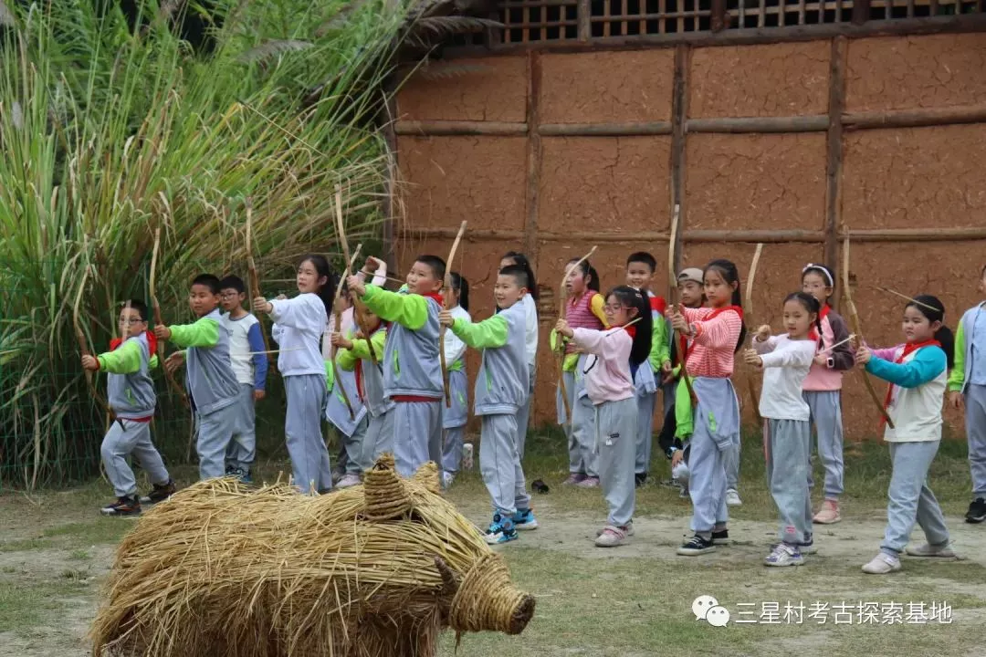 小小古蜀猎人射箭训练