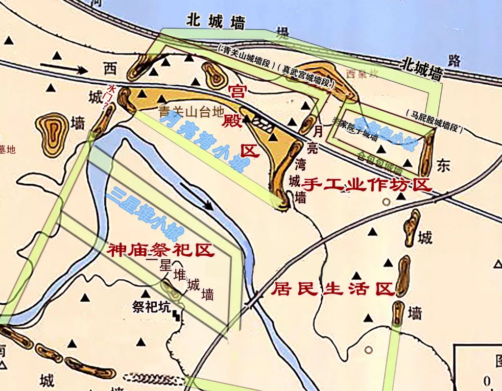 三星堆遗址地图